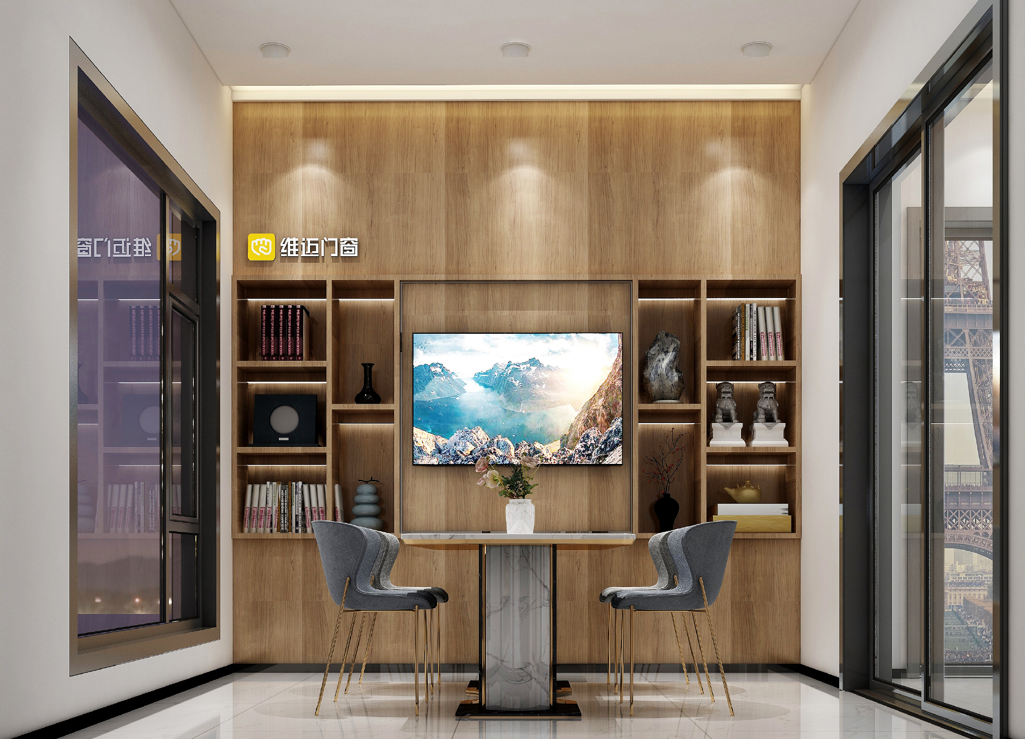 广州展厅设计公司唯迈门窗-店铺设计