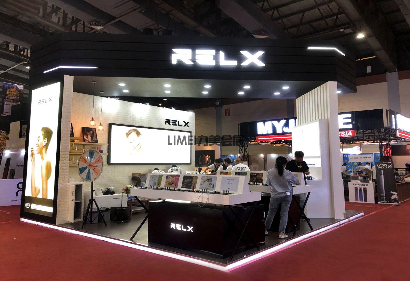 广州美博会展台设计搭建